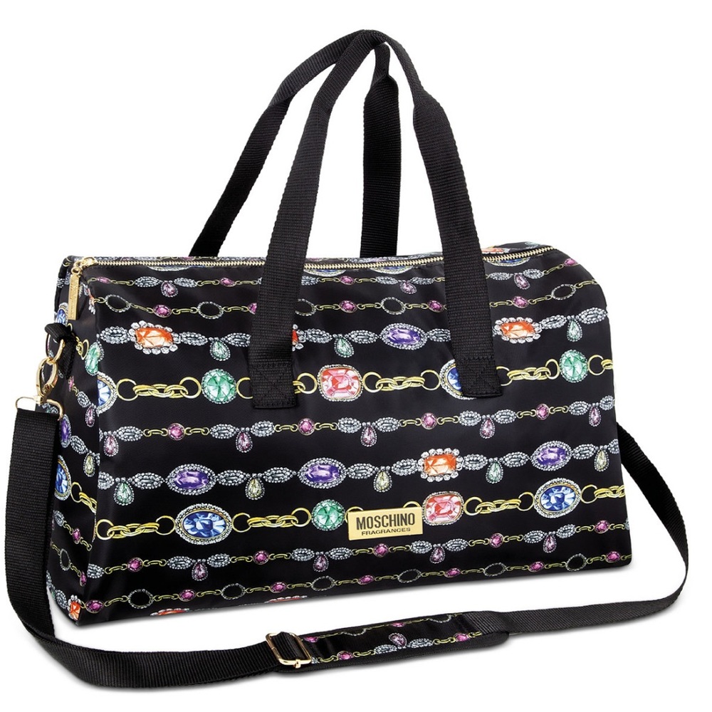 Moschino Weekender/ travel bag/ gym/ shoulder/ duffle bag